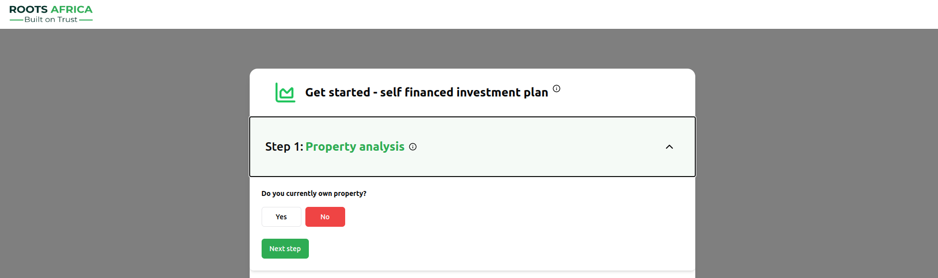Property Analysis Form